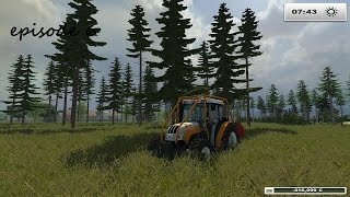 farming simulator 2013 map GORZKOWA reprise du bois EP 6 [upl. by Naellij]