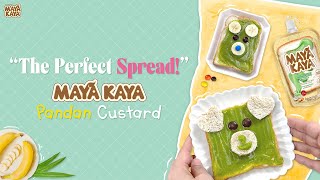 MAYA KAYA Pandan Custard  The Perfect Spread [upl. by Dorris]