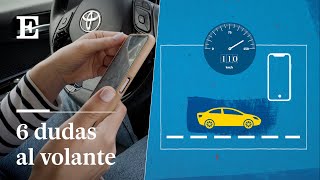 Nueva Ley de Tráfico  ¿Puedo usar el manos libres en el coche ¿Cuántos puntos me quitan  EL PAÍS [upl. by Quartana]