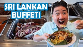 ALL YOU CAN EAT SRI LANKAN BUFFET in Los Angeles Full Review [upl. by Miko]