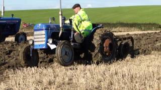 Leyland 154 ploughing [upl. by Ohcirej895]