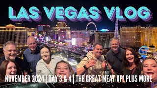 Las Vegas Vlog  Day 3 amp 4  The Great Meat Up and more Cosmo Mandalay Bay and Bellagio [upl. by Inavoy932]