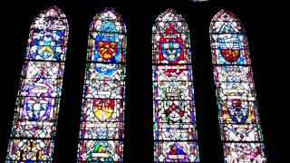 Trades Of Glasgow Stained Glass Window Cathedral Glasgow Scotland [upl. by Flo414]