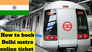 How To Book Delhi Metro Online Ticket🇮🇳DMRC online ticket booking on whatsApp [upl. by Yleik]