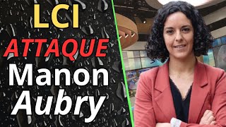 Manon Aubry député LFI quotcontre attaquequot LCI [upl. by Giguere425]