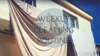 my weekly cleaning routine  che barba che noia [upl. by Haelak]