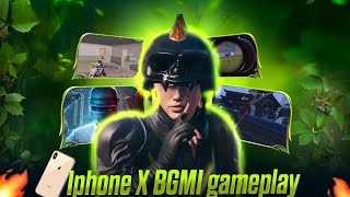 HOW TO BGMI GAMEPLAY IPHONE X 60 FPS 🔥 BGMI 34 UPDATE VIDEO 2  JONATHANGAMINGYT [upl. by Bound]