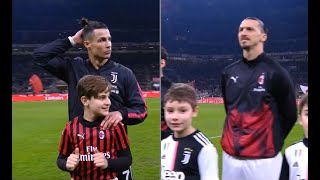 ZLATAN vs CRISTIANO  Milan 11 Juventus  201920 Coppa Italia Semifinale Andata [upl. by Aicnilav]