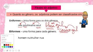 861  ADJETIVO E LOCUÇÃO ADJETIVA  PORTUGUÊS  1º ANO EM  AULA 8612024 [upl. by Rambort]