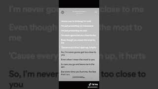 Too good at goodbyes lyrics [upl. by Nottap]