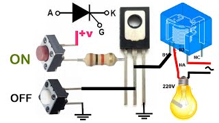 3 CIrcuitos con Tiristor C106 [upl. by Wadell181]