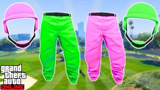 EASY HOW TO GET PINK amp GREEN JOGGERS  BULLETPROOF HELMET IN GTA 5 ONLINE AFTER PATCH 169 PC [upl. by Kaya376]