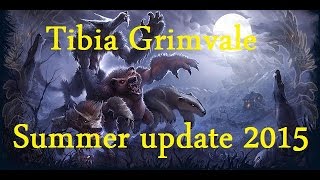 Tibia Grimvale summer update 2015 wereboarwerewolfwerebadger PL by BoleqxTV [upl. by Lezti]