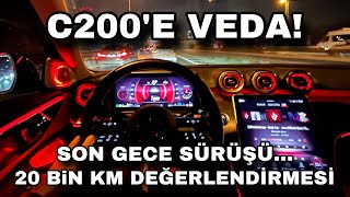 Mercedes C200 W206 1 yıl 20bin Km Değerlendirme Ambiyanslar Sesli komutlar [upl. by Abram]