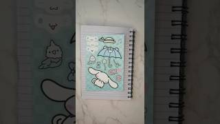 Decorate with Sticker Book Sanrio Cinnamoroll asmrshorts cinnamorollsanrio [upl. by Daisy]