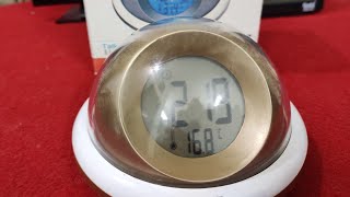 Orpat Talking Alarm Clock L120 X W73 X H120 mm  Unboxing and Quick Review [upl. by Umberto]