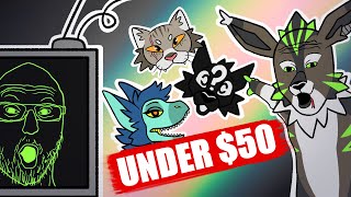 BUDGET FURSUITS Fursuiting Under 50 [upl. by Huang]