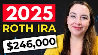 NEW 2025 Roth IRA Income Rules amp Limits What You Need To Know [upl. by Leamsi]