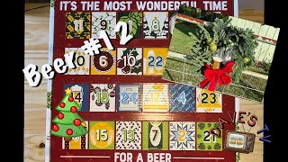 Aldi Christmas Beer Advent Calendar Italian Pilsner Beer 12 aldi christmas [upl. by Fairfax]