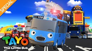 RESCUE TAYO Cartoon MV 🚒 New Rescue Team Song 🚑 Rescue Squad Theme Song l Tayo the Little Bus [upl. by Aifoz]