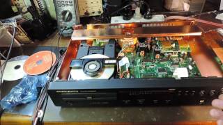 Marantz CD6000OSE KI Ken Ishiwata Signature Edition after laser replacement [upl. by Kcirrem302]