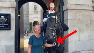 Fed Up Horse Yanks the Reins Off Rude Tourist [upl. by Ivah]