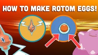 Pokemon Brick Bronze  HOW TO MAKE ROTOM EGGS [upl. by Nadroj]