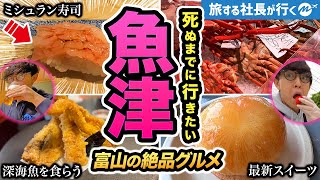 富山魚津43歳2泊3日旅行。知られざる観光地がとてつもなく最高だった【グルメ・蜃気楼・ホタルイカ・温泉】 [upl. by Dric]