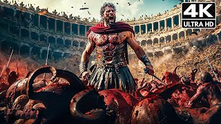 Gladiator VS Barbarians FULL MOVIE 2024 Ryse Son Of Rome Action Movies 4KUltra HDR [upl. by Eiroc]