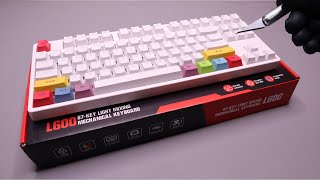 HXSJ L600 Mechanical Keyboard  Short ASMR Unboxing [upl. by Zined149]