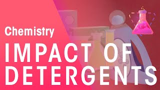 Environmental Impacts of Detergents  Environmental Chemistry  Chemistry  FuseSchool [upl. by Cristabel]