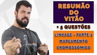 Resumão do Vitão  Genética  Linkage ou Genes Ligados  Taxa d Permutação e Mapeamento Cromossômico [upl. by Eatnoled189]