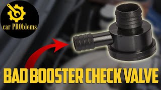 4 Symptoms Of A Bad Brake Booster Check Valve How To Test [upl. by Aramoix518]