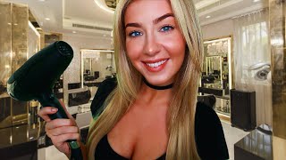 ASMR The Posh British Salon Experience  Hairdresser Roleplay [upl. by Norha]