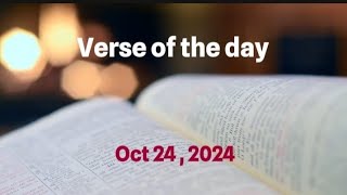 Verse of the day  October 24 2024  Proverbs 910 [upl. by Suiramad]