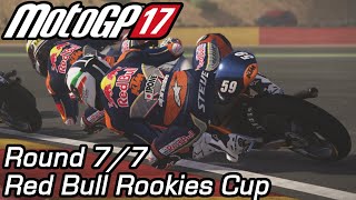 2017 Gran Premio Movistar de Aragón  Rookies Round 77  MotoGP 17 PC [upl. by Kabob]