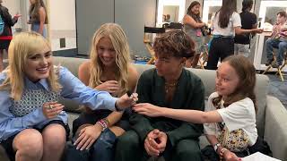 Interview With Meg Donnelly Freya Skye Malachi Barton All About Disney Zombies 4 D23 [upl. by Heiney]