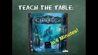 How to play Mysterium in 6 minutes [upl. by Ecinerev]