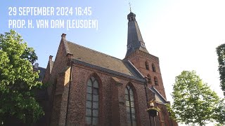 29092024  Middagdienst 1645  Oude Kerk  prop H van Dam Leusden [upl. by Leohcin]