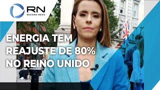 Energia tem reajuste de 80 no Reino Unido [upl. by Boonie64]