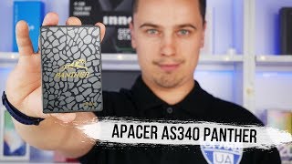 Огляд Apacer AS340 Panther  Бюджетний SSD диск [upl. by Nathanson]