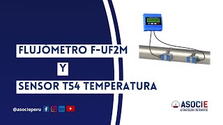 CONFIGURACIÓN DE SENSOR DE TEMPERATURA EN FLUJOMETRO ULTRASÓNICO [upl. by Eirolav239]