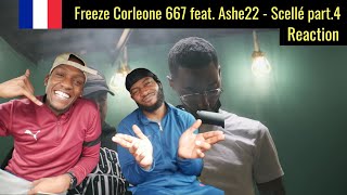 Freeze Corleone 667 feat Ashe22  Scellé part4 Reaction harveydon raymanbeats [upl. by Hanafee223]