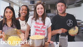 Pro Chefs Upgrade Mashed Potatoes 6 Ways  Test Kitchen Talks  Bon Appétit [upl. by Bechler334]