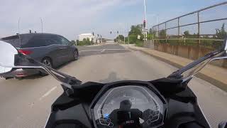 Daytona 660  Accelerating with Quick Shifter [upl. by Uird]