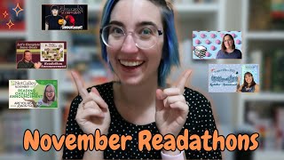 ⭐️November 2024 Readathons  An eclectic bunch⭐️ [upl. by Silvers]