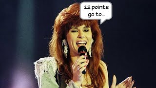 All 12 Points in Eurovision Song Contest 1992 [upl. by Morse925]