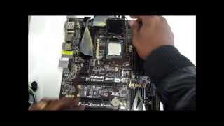 New PC Build ASRock Z77EXTREME6 with Intel Core i7 [upl. by Herwig]