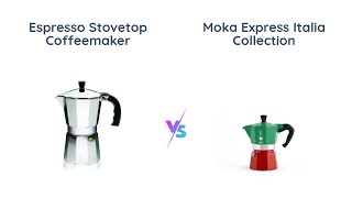 IMUSA USA vs Bialetti Moka Express Which Stovetop Espresso Maker is Better [upl. by Notgnillew300]