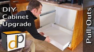 How to Build amp Install Pull Out Shelves  DIY Guide [upl. by Akers619]